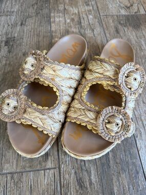 Sam Edelman Reina Slide Sandal summer women’s 10 natural